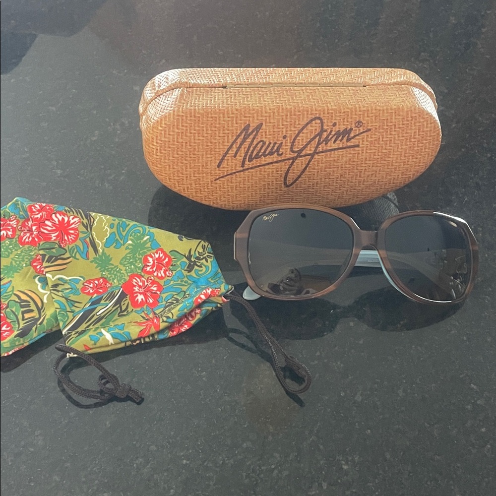 Maui Jim Dark Brown Sunglasses